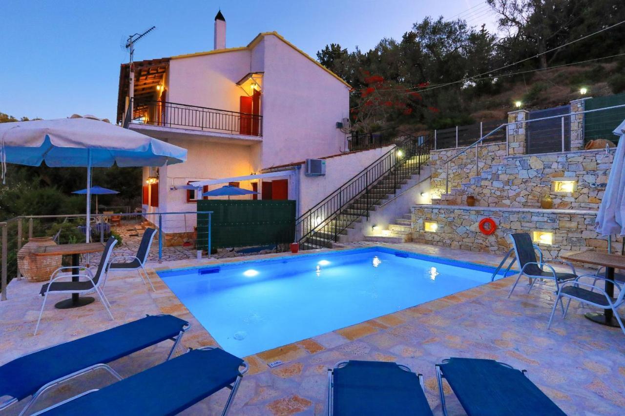 גאיוס Villa Meropi מראה חיצוני תמונה